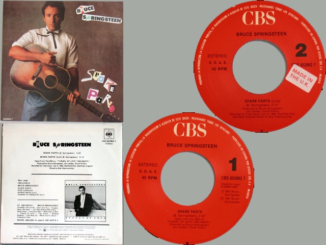 Bruce Springsteen - SPARE PARTS (STUDIO / LIVE)